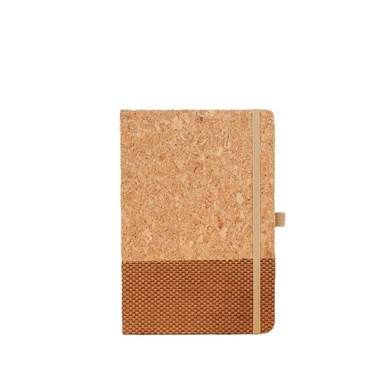 Transfronterizo A5 tejido empalme correa cuaderno personalizado cuaderno de negocios cuaderno creativo papelería mayorista