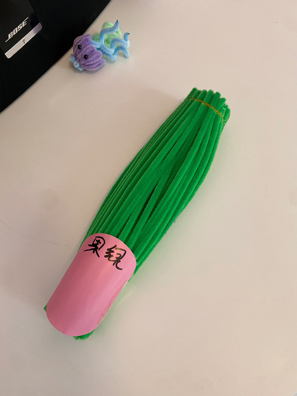 【厂家直销】安绕加密扭扭棒96色特密毛条毛根仿真花束diy材料包|undefined