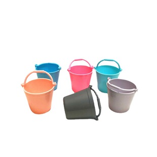 4.5cm Play House Simulation Small Bucket Toy Children's Plastic Science and Education Small Bucket Accessories Sand Table Labor Tools