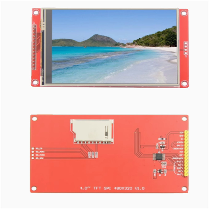 全新4.0寸SPI串口液晶屏触摸屏模块 480*320 TFT显示模块ST7796S