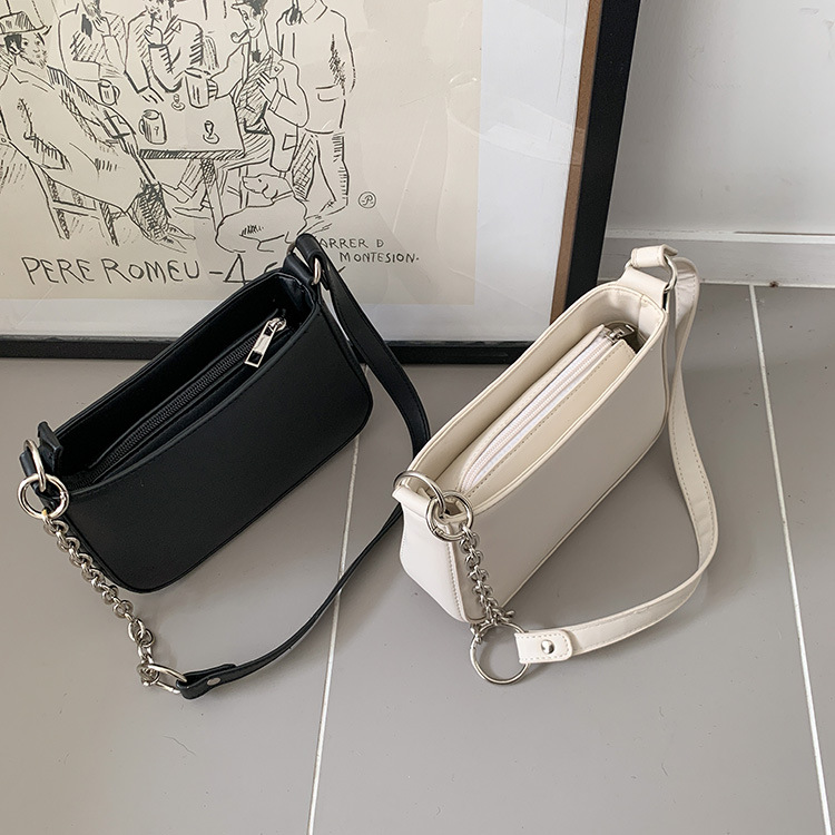 New niche design with high-end underarm stick bag, street PU single shoulder handbag, women's trend_voghion.com