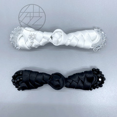 妙藝手工編織152A釘珠 布琵琶小香風外套毛衣大衣連衣裙旗袍盤扣