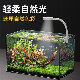 Aquatic Plant Lamp Led Full Spectrum Waterproof Algae Explosion Fish Tank Super Round Aquarium Special Lamp Household Energy-Saving Atmosphere Lamp