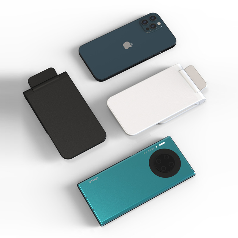 Nuevo soporte de carga inalámbrica Escritorio de carga rápida 15W doble bobina adecuado para Apple teléfono móvil drama cargador inalámbrico