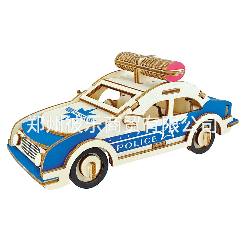 Realistic police car