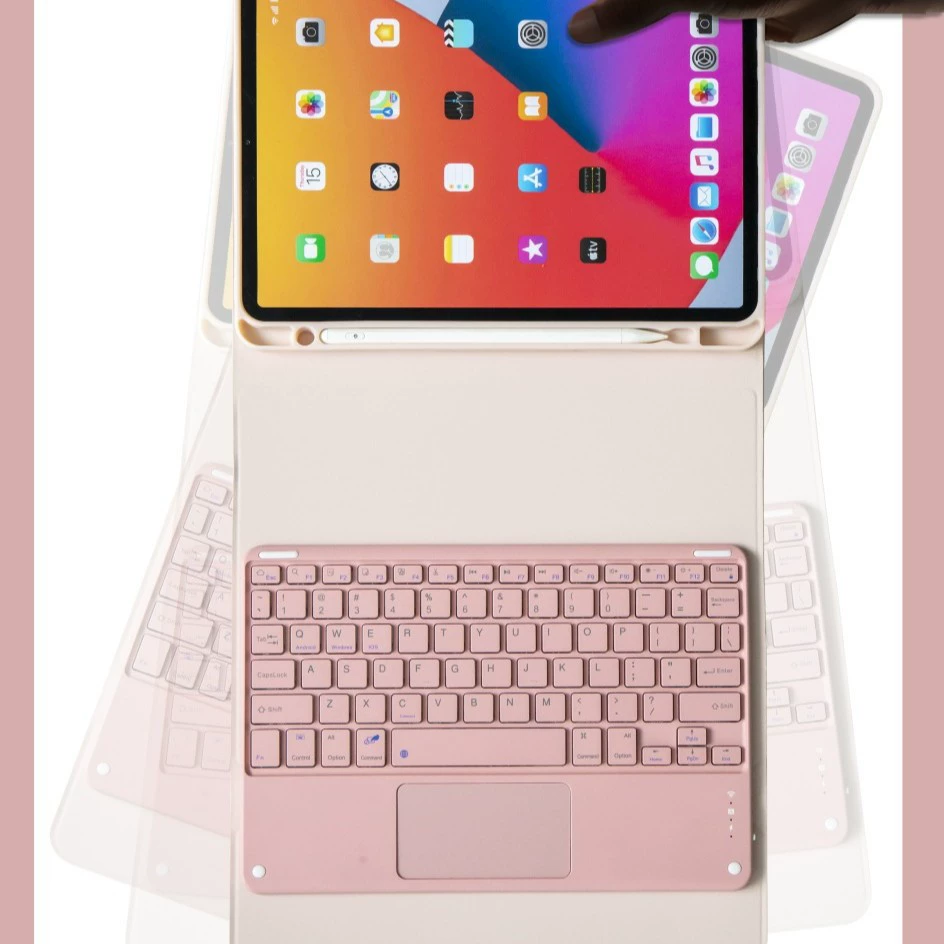 Совместимый с iPad Pro11 защитный чехол 10-го поколения Air4/Air11 чехол iPad11 Magic Touch Bluetooth клавиатура кожаный чехол