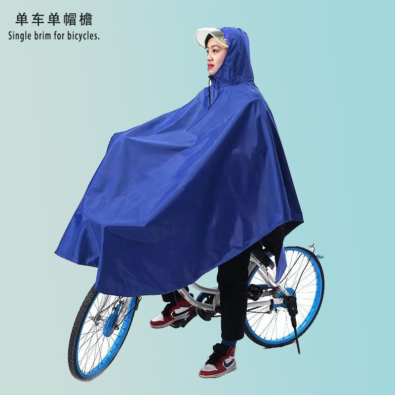 Raincoat eléctrico largo todo el cuerpo a prueba de tormentas motocicleta batería coche una sola persona para aumentar el grosor raincoat al por mayor