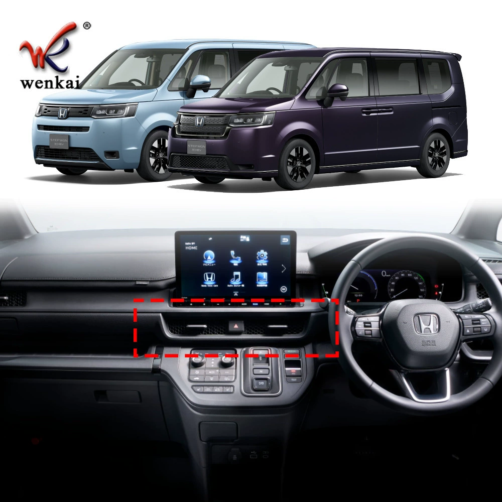 Подходит для моделей Honda 23 STEPWGN SPADA/AIR, модифицированная центральная панель управления, специальная декоративная рамка для розетки кондиционера
