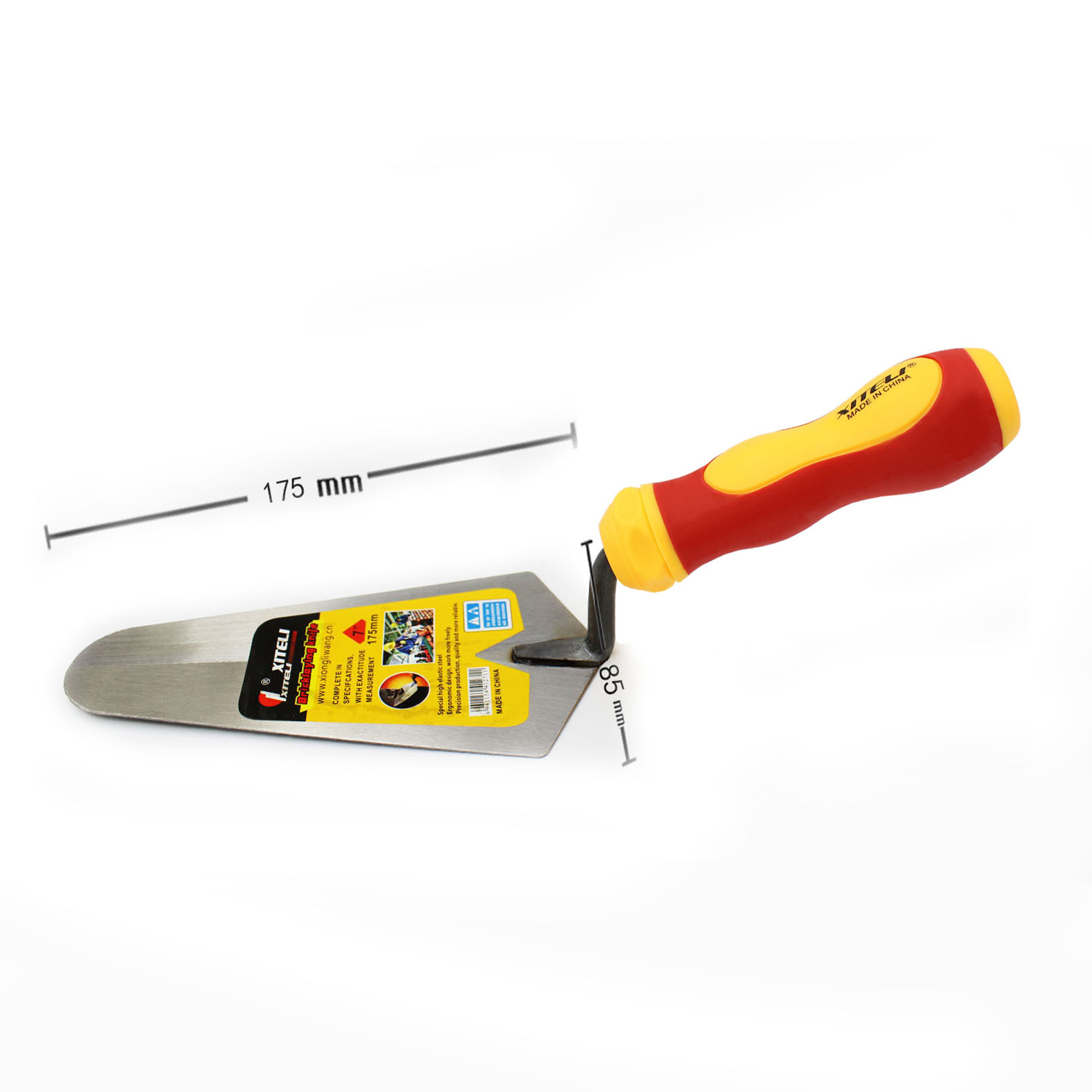 Venta directa de fábrica paleta de cabeza redonda azulejo cortador azulejo herramienta Oval paleta señaló cortador de ladrillo