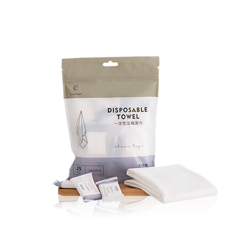 Kuehne+Xun Skin Friendly Thickened Water Absorbent Disposable Compressed Face Towels Travel Hotel Candy Pack Extra Thick Face Towels Wholesale