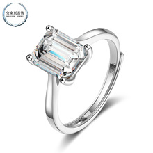 ֱ��؛Դ�¿�925�y�W�tС���½�ָŮ7*19��ʯ�r�н�ָŮ �S��ֱ�N