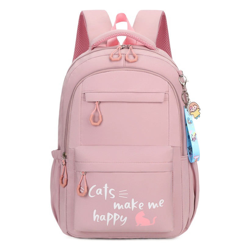 Cross-border Student Bag Girls' Middle School Students' Load Reduction Ridge Protection Schoolbag Large Capacity 2023 New High School Student Backpack