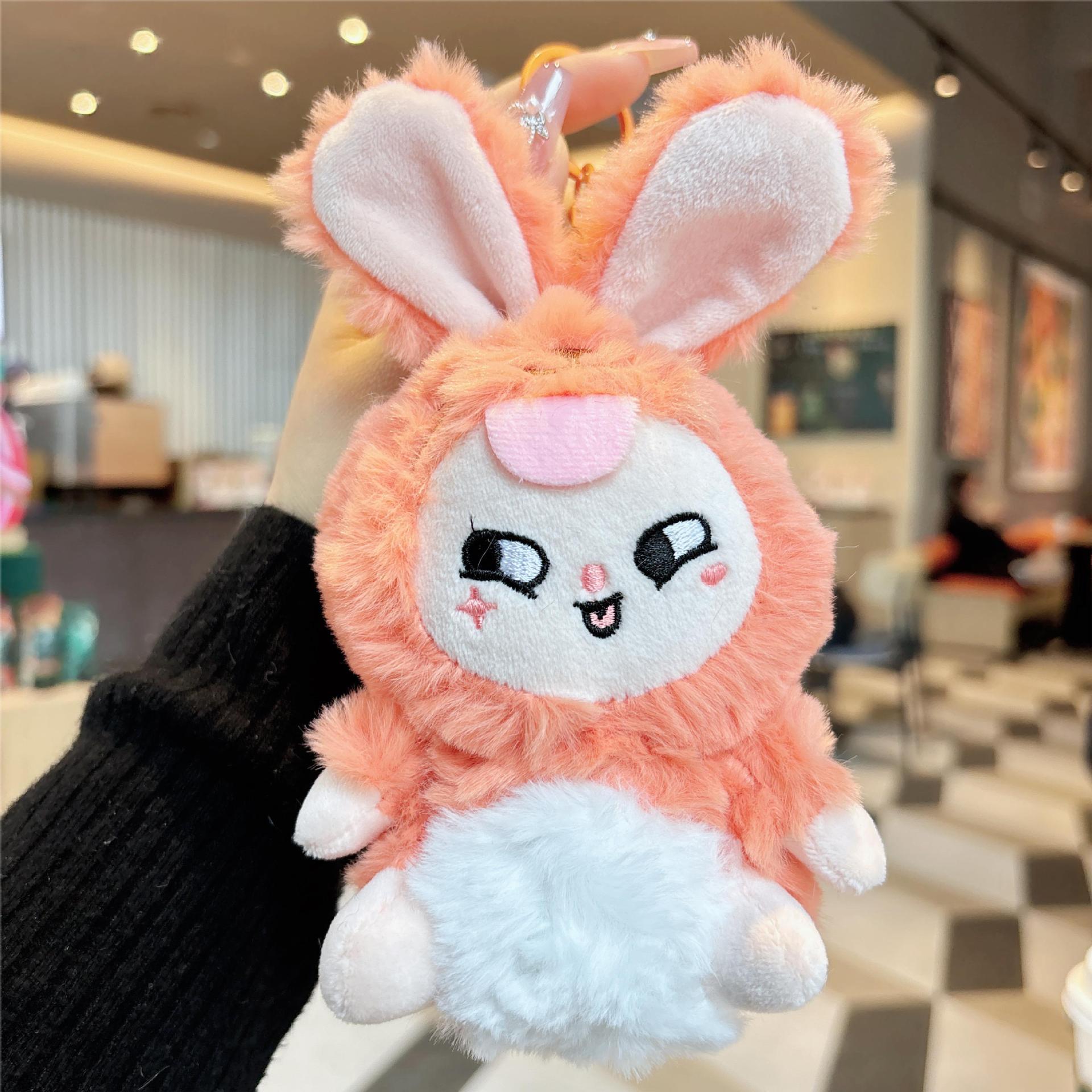 140g Weight Bag Pendant, Keychain Classification 1 Piece Quantity Holiday, Daily Occasion Plush Material Cartoon Character Pattern Unisex Gender Cute Style 1 Piece Cute Cartoon Character Plush Unisex Bag Pendant Keychain 17