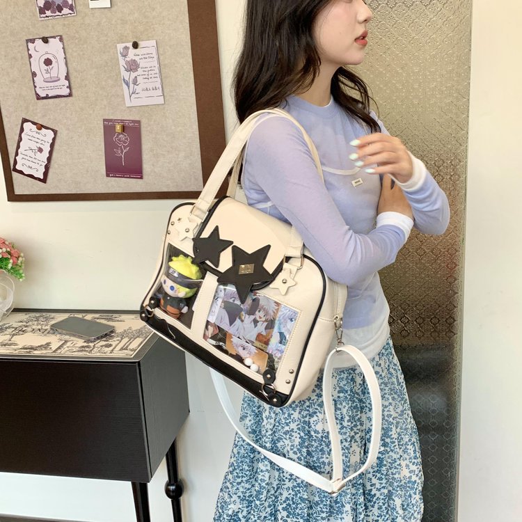 Preppy Style Shoulder Original Portable Messenger Bag
