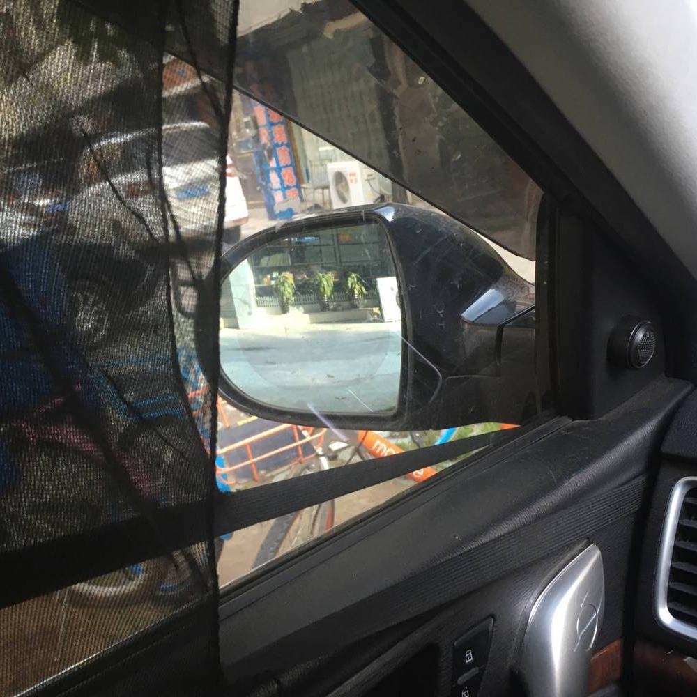Transfronterizo Amazon parasol de coche red de parasol pantalla de malla anti-mosquitos ventana de protección solar cubierta de ventana cubierta de mosquito al aire libre