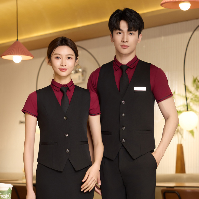 Billiards Workwear Bar Ktv Waiter Vest Suit Billiards Club Chess and Card Hotel Western Restaurant Workwear Billiards Workwear Bar Ktv Waiter Vest Suit Billiards Club Chess and Card Hotel Western Restaurant Workwear