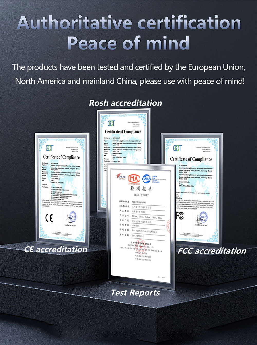 Cross-Border Carplay Box Wired to Wireless Carplay Android Box Android Auto Qualcomm 6125 Android