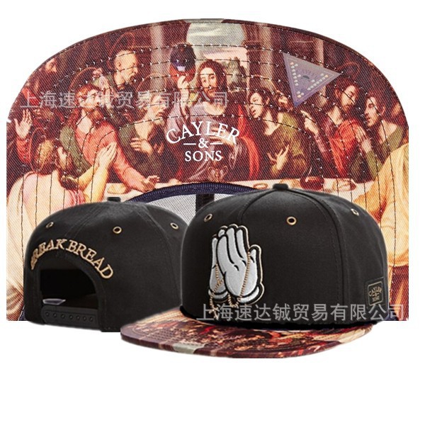 Mayorista comercio exterior sombrero plano sombrero ajuste sombrero sombrero de automóvil sombrero de moda americana sombrero de sol sombrero de sol