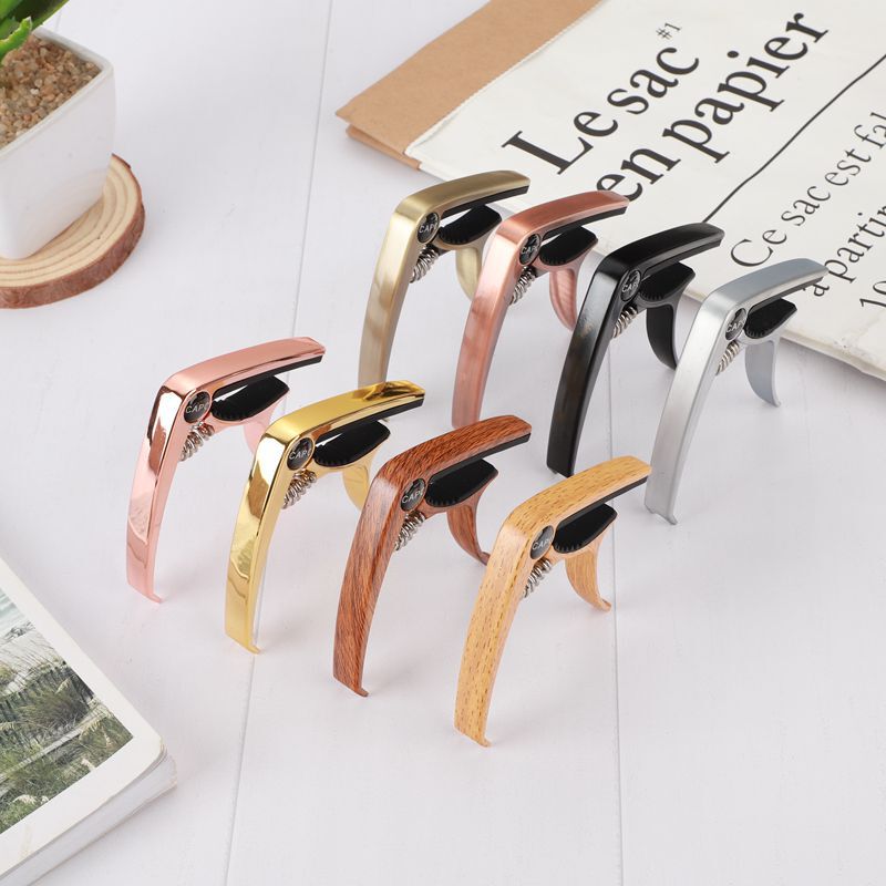 Zinc Alloy Guitar Changeover Classical Electric Guitar CAPO Multi-purpose Upgraded Kraft Paper Box Changeover Clip Zinc Alloy Guitar Changeover Classical Electric Guitar CAPO Multi-purpose Upgraded Kraft Paper Box Changeover Clip