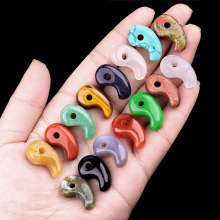 175-水晶玛瑙阴阳勾玉吊坠大天狗犬夜叉动漫周边手链项链饰品配件