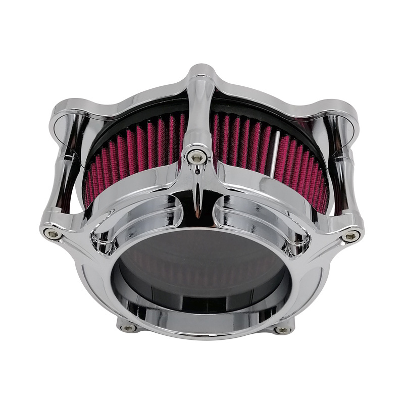 Harley Air Filter Full Car Modification Accessories CNC Aluminum 883 Soft Tail Dana Travel Transparent Air Filter