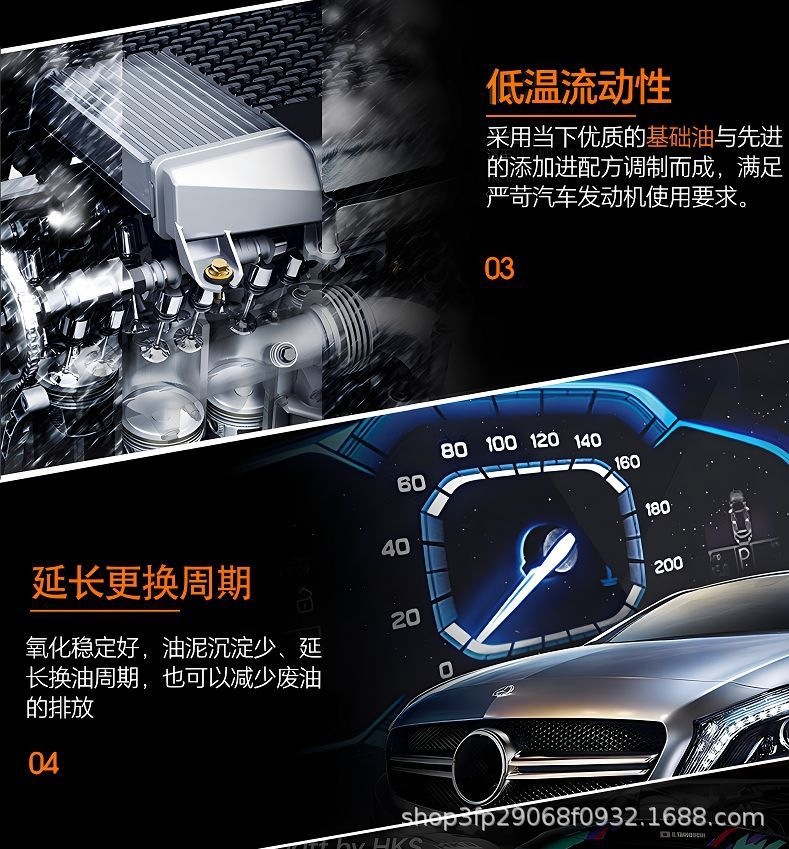 Hks Japan Imported Original Fully Synthetic Engine Oil 5W30/0W20/5W40 Lubricant Sp Grade Universal Genuine Product