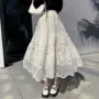 显瘦新款中长款蕾丝半身裙