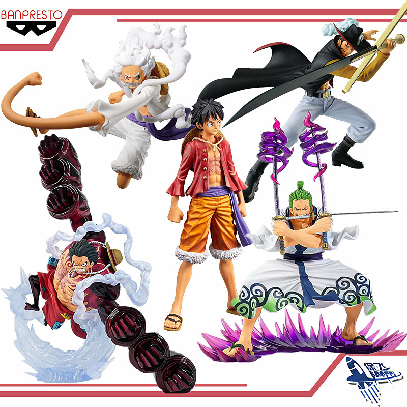 One Piece Luffy Yamato Zoro Sanji Kidd Empress Nami Sabo Ace Collectible Figures