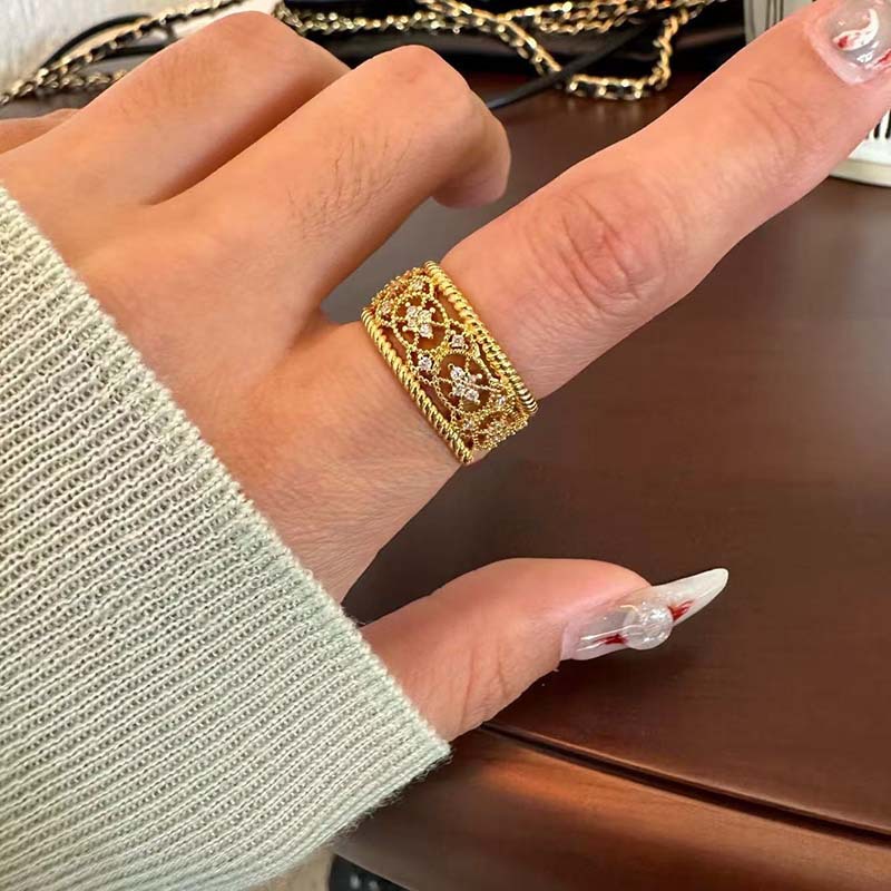 Sparkling Ring For Women Designer Jewelry Elegant Finger Accessory_voghion.com