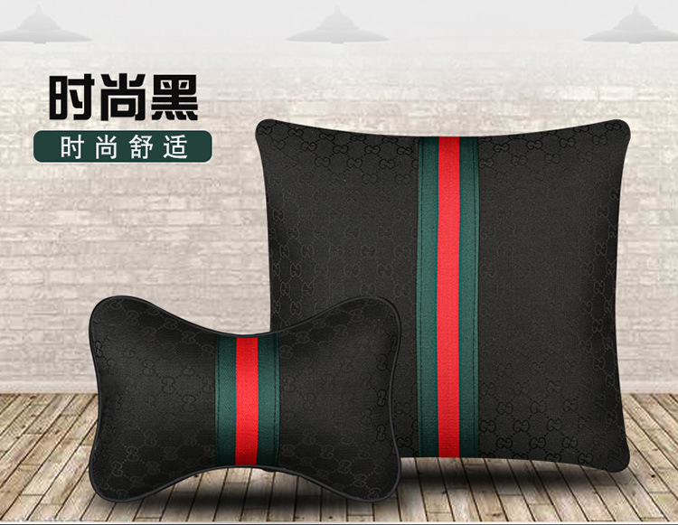 Cross-Border E-Commerce New Headrest and Lumbar Support Four-Piece Set Car Headrest Neck Pillow Cervical Spine Pillow Pillow Lumbar Support Dropshipping