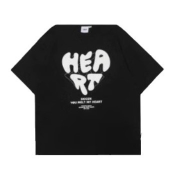 Cotton T-shirt 180g, independent station, fashionable casual short-sleeved men's and women's T-shirts, spring and summer