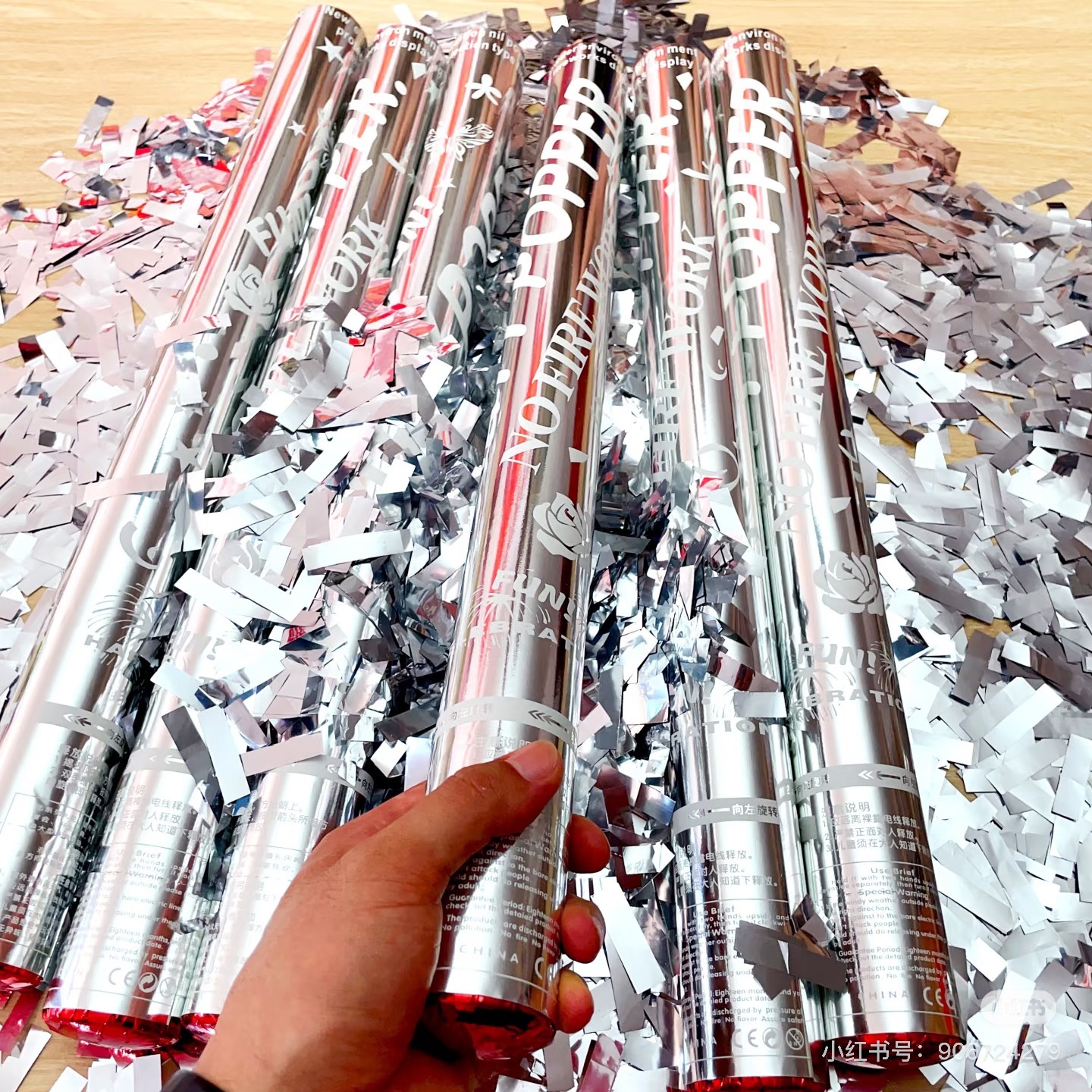 [추가량] 60형 실버 글리터(개당 50g 충전)