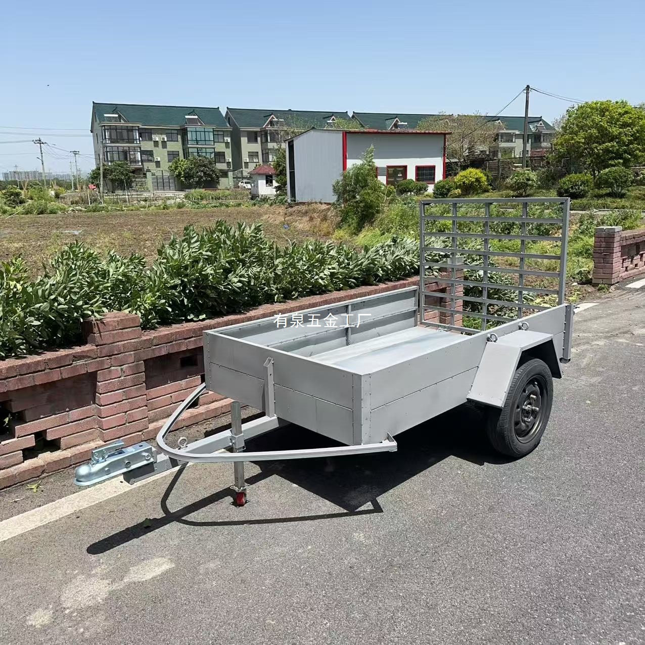 汽车专用后挂式小拖车摩托车沙滩车专用拖车设备转运车尺寸