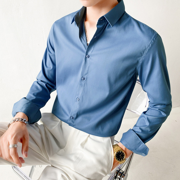 Demi-season brand professional shirt for leisure