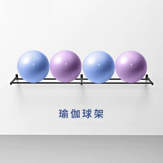 壁挂瑜伽球架健身房专用置健身重力球瑜伽球摆放架置物架收纳家用