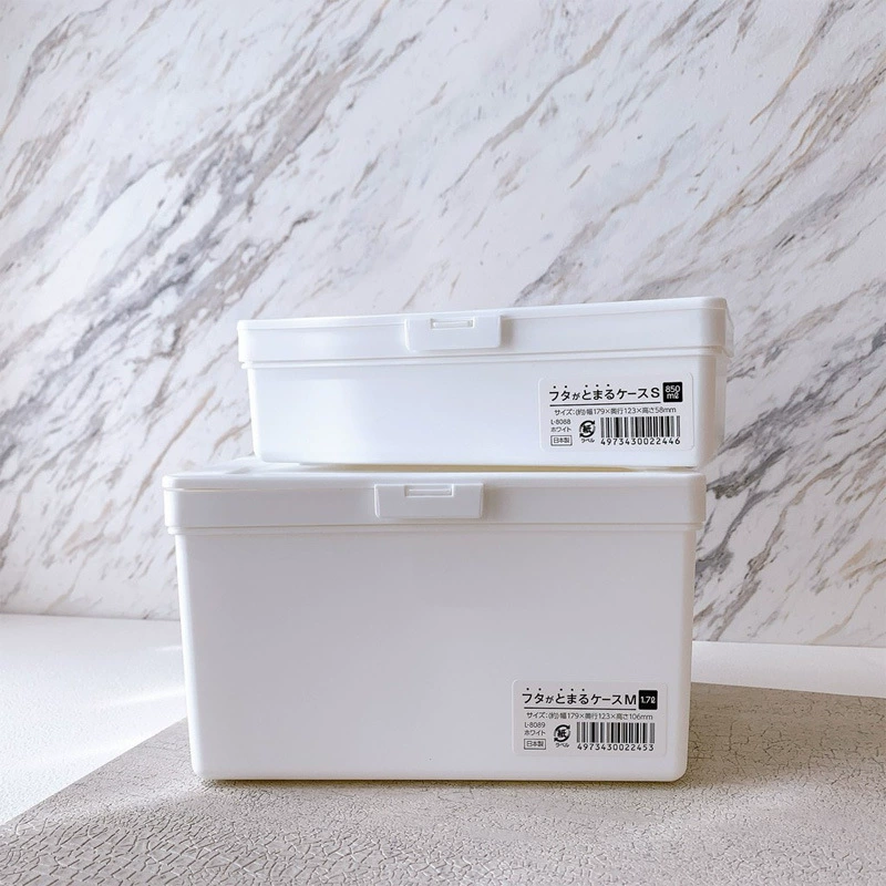 Ящик для хранения с крышкой, импортированный из Японии.