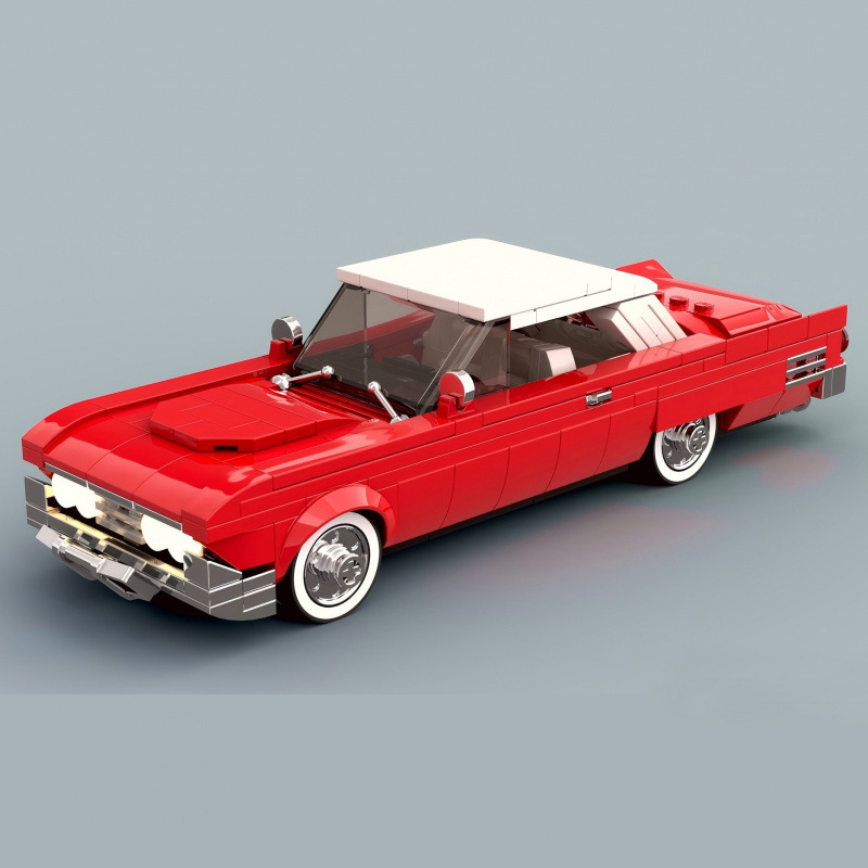 Cross-Border Moc Building Blocks 95039-Forester Small Particle Set Sports Car Model Series Compatible with Lego