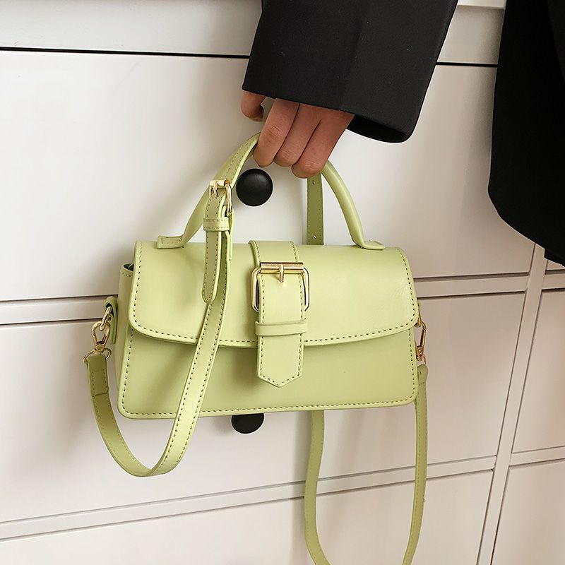 French Style Retro Women's Shoulder Bag Small Square Versatile_voghion.com