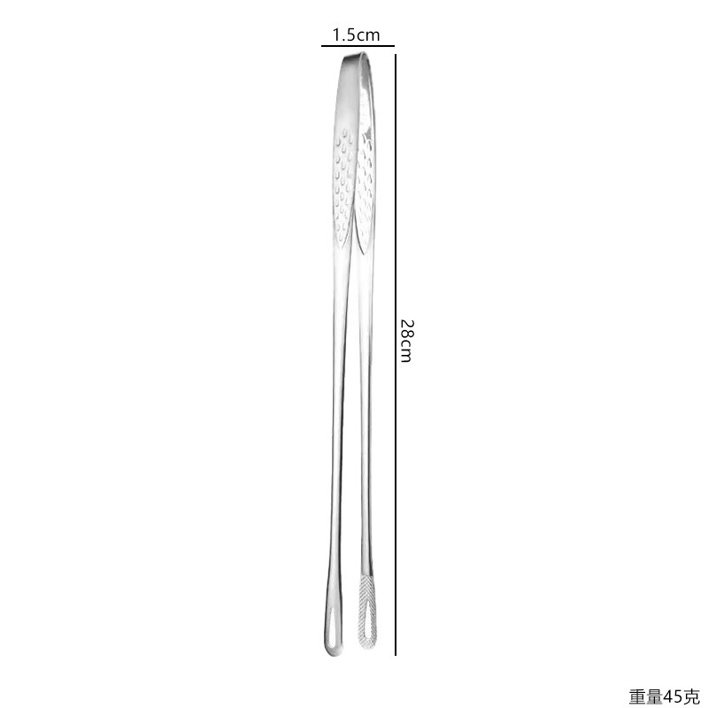不锈钢日式烤肉夹子草莓夹甜品面包夹烧烤肉夹韩式料理食品食物夹|undefined