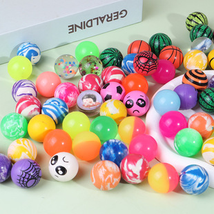 32mm mixed rubber ball bouncing ball one yuan gashapon machine ball bouncing ball bouncing ball manufacturer bouncing ball