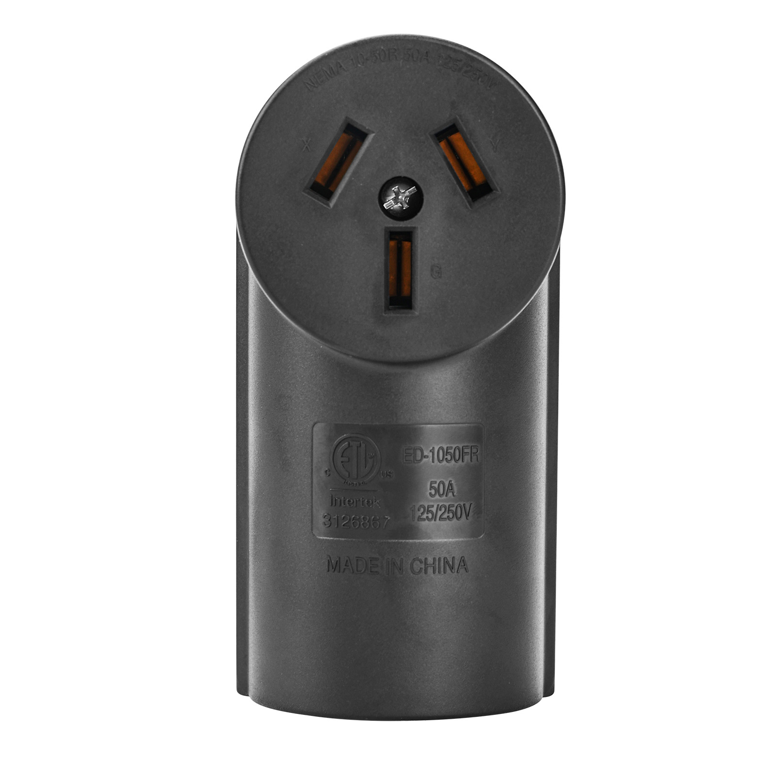 NEMA 10-50R 美式工业插头 50A家用大功率墙壁插座