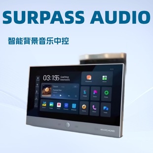 7inch Smart Home Tuya 2-Zone 8-Channel Zigbee Gateway Smart Home Background Music Control