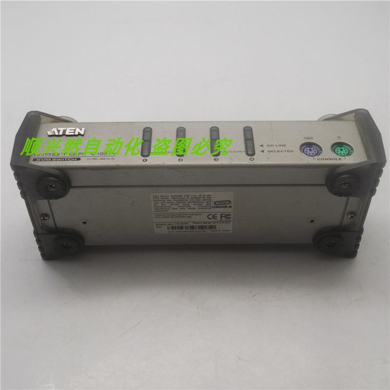 A014*ATEN宏正CS-84A CS84A 4端口PS/2桌上型KVM 四进一出VGA切