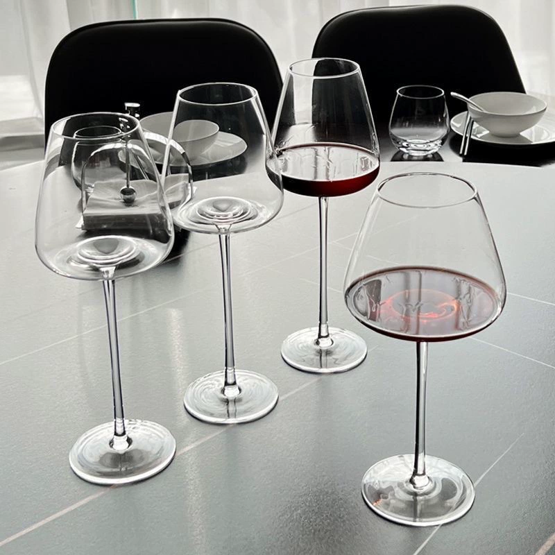 Хрустальный винный бокал, доступный роскошный бокал для красного вина, высококачественный набор бокалов для бургундского вина, европейский стиль для домашнего использования