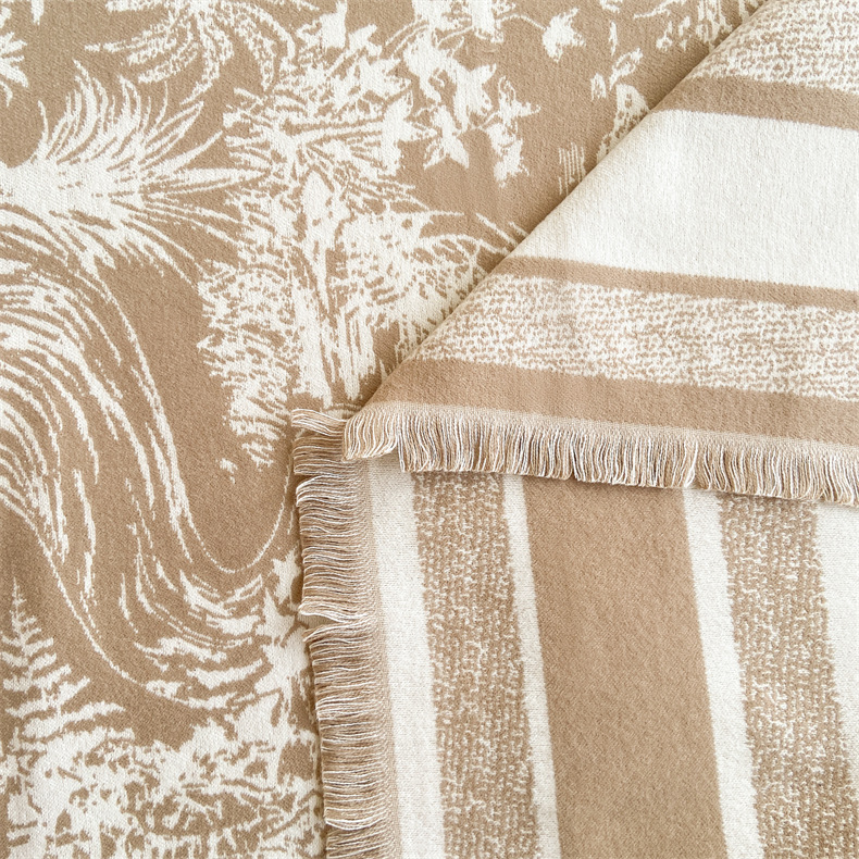 Écharpe en cachemire d'imitation chaude d'hiver avec pompons, écharpe carrée douce, confortable, épaisse et de grande taille, châle_voghion.com