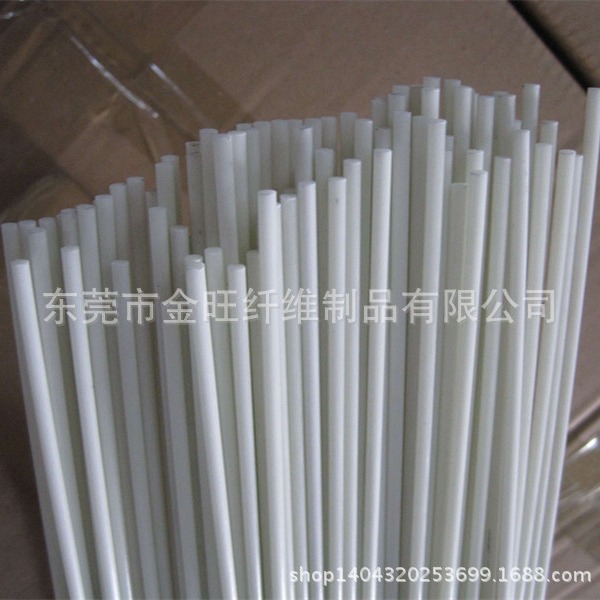 厂家生产玻璃纤维棒 高强度，耐老化箱包。旗杆用玻璃刚纤维杆