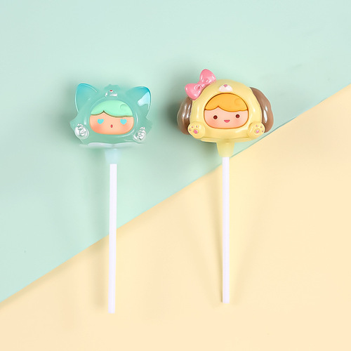Simulated Lollipop MOMO Candy Blind Box Creative Cute Figure Girl Gift Trendy Desk Toy Cute Grains Shelf Accent