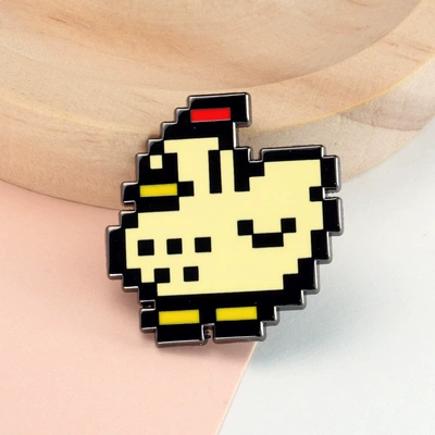 Stardew Valley game merchandise metal pin pixel farm game enamel badge game player collectible small gift (Yaxa sancaqları) - p5030404