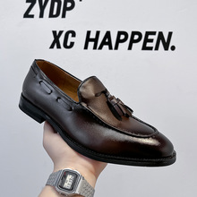 �ָ�Ь�п�Ӣ��2024�¿�����һ�ŵ���Ь������װ����ƤЬ24306--A