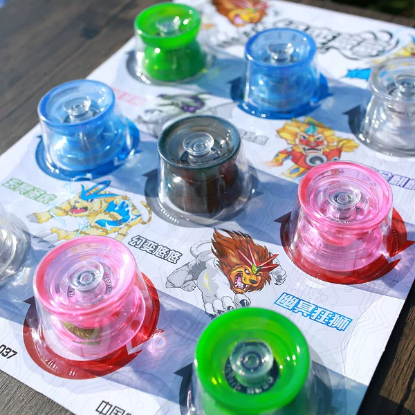 Yo-yo boy yo-yo push small gift pull line yo-yo children's educational stall toys hot sale